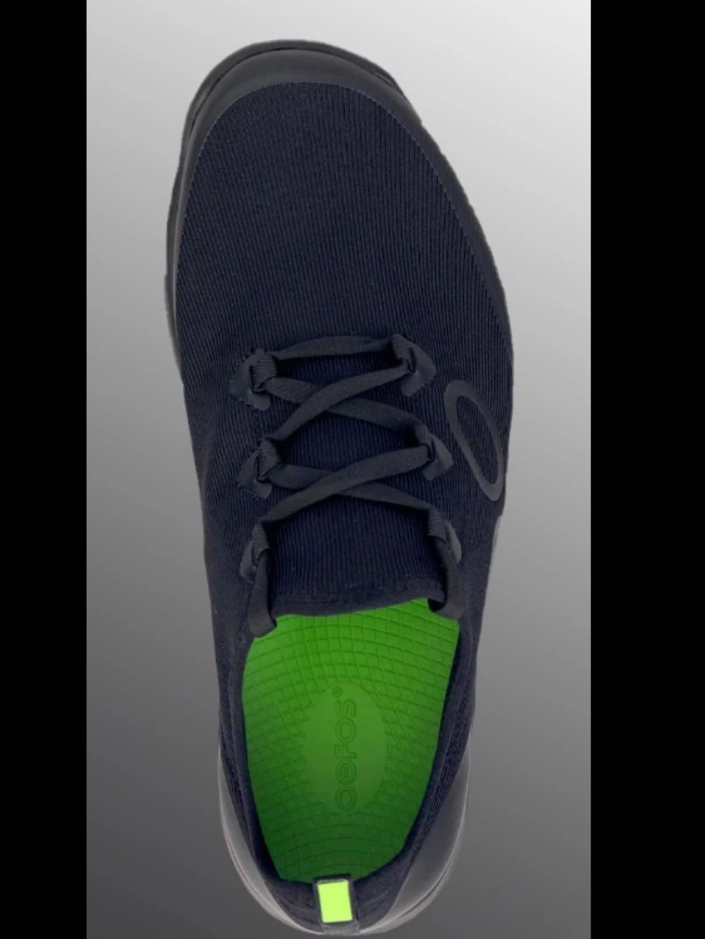 OOFOS Shoes Womens 9.5 Recovery Comfort Lace Up Sneakers Green Insole Casual - Picture 14 of 15